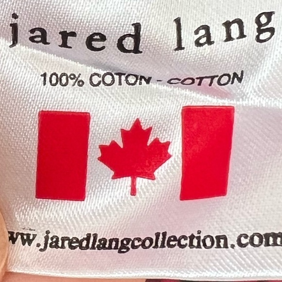 Jared Lang Men's Red Checkered Shirt Size Large Button Down Casual - Picture 7 of 9